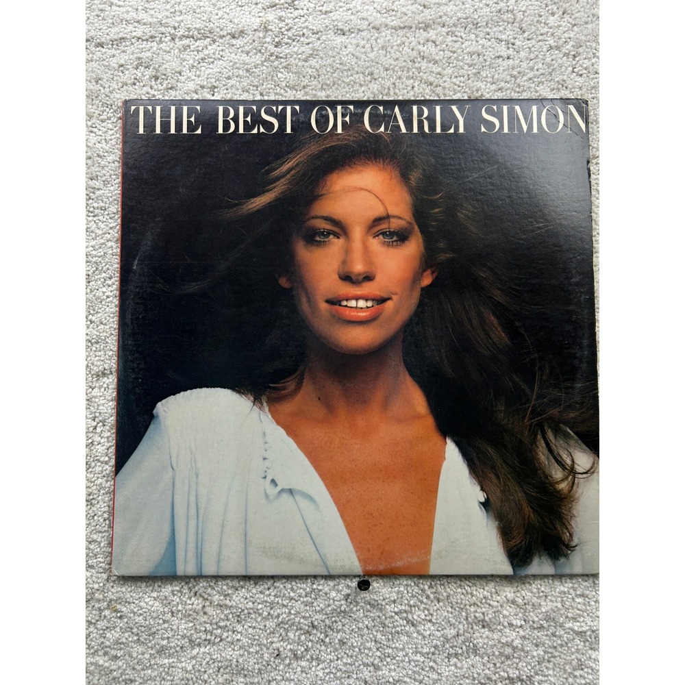 Carly Simon Best Of Carly Simon Vinyl LP 1975 Elektra 7E-1048 Greatest Hits